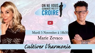 MARIE ZEVACO  Cultiver lharmonie [upl. by Engracia]