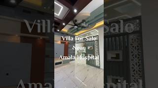 Villas  Residential plots  flats  for sale  in Thrissur  Beautiful villa [upl. by Atinauj832]