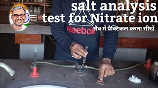 nitrate ion salt analysis neet [upl. by Yesmar]