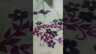 Applique work ❤️💕like share subscribe appliquework fashion [upl. by Ameluz]