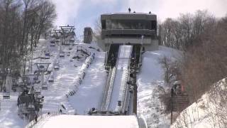 第３９回HTB杯国際スキージャンプ競技大会Ski jump at Okurayama [upl. by Ume]