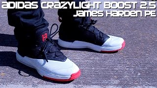 adidas CrazyLight Boost 25 Low James Harden PE  Detailed Review [upl. by Komarek400]