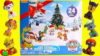 24 Paw Patrol Advent Calendar Surprises [upl. by Stanislaus89]