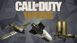 Call of Duty WW2  All Scorestreaks Showcase [upl. by Chesnut]