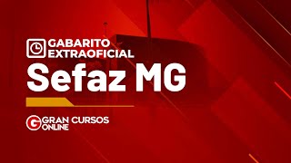 Concurso Sefaz MG Gabarito Extraoficial [upl. by Natsirk93]