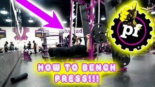 HOW TO BENCH PRESS ON A SMITH MACHINE AT PLANET FITNESS FULL TUTORIAL [upl. by Aleafar149]