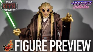 Hot Toys Kit Fisto Revenge of the Sith  Figure Preview Episode 299 [upl. by Douglas]