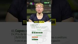 Pronostic PMU Cagnes sur Mer course R3C4 du 25 janvier 2023 Ticket Flash Turf [upl. by Ettenav]