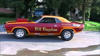 Bill Bagshaws NHRA Pro Stock quotRed Light Banditquot 1970 Hemi Challenger [upl. by Llerrod]