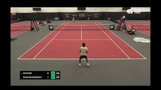 Columbus Challenger Nishesh Basavareddy vs Tristan Boyer  HLs [upl. by Blakely1]