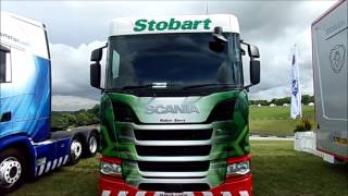 Eddie Stobart  H5017 Robyn Savry PO17UYR NextGEN Scania [upl. by Hamilah]