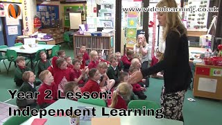 Year 2 KS1 Independent Learning Classroom Observation Castles [upl. by Danyluk]