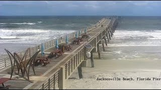 Live Beach Cam  Jacksonville Beach Fishing Pier  Overview [upl. by Bathilda]