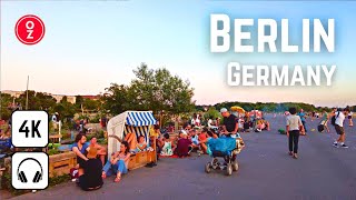 4K BERLIN City Walking Tour at Tempelhofer Feld  Germany 🇩🇪 [upl. by Roderica]