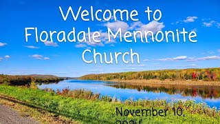 November 10 2024 Worship Service  Floradale Mennonite Church [upl. by Mic340]