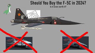 Is it Worth Buying the F5C in 2024  War Thunder Premium Review [upl. by Anauqes133]