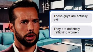 The Tates LIED about victim text messages [upl. by Nohcim870]