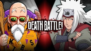 Roshi VS Jiraiya Dragon Ball VS Naruto  DEATH BATTLE [upl. by Niklaus]