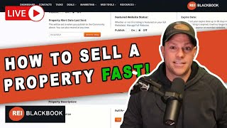 Wholesale Property Disposition  How To Sell A Property FAST [upl. by Hairaza]