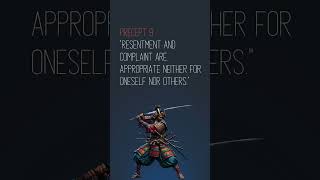 Musashi Precepts 89 SamuraiWisdom WayOfTheSword Bushido StoicWarrior japanesephilosophy [upl. by Ojyma561]