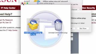 Installing the Citrix Client on a Mac 2016 [upl. by Yklam]