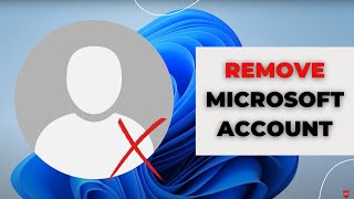 How to Remove a Microsoft Account from Windows 11  Delete Microsoft Account [upl. by Macguiness]