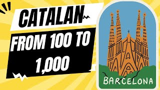 CATALAN count from 100 to 1000 catalunya barcelona spain howto learning [upl. by Elreath]