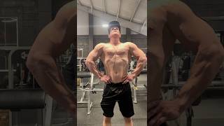 Training to be a bodybuilder ifbb natty bodybuilding viralshort bodybuilder viral mrolympia [upl. by Aicirtap]