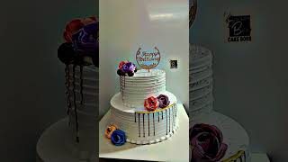 Happy birthday cake decoration short reels virel cakedesign relees shots refugiomental6032 [upl. by Enihpad925]