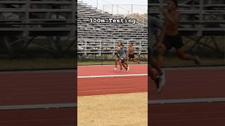 300m Testing  35 Sec trackandfield trackseason athletics [upl. by Maillij495]