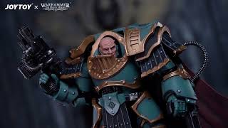 JOYTOY Warhammer The Horus Heresy，Sons of Horus Legion Praetor in Cataphractii Terminator Armour [upl. by Valleau]