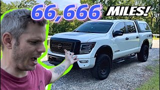 2021 Nissan Titan Review After 65000 miles  Non XD Pro4X [upl. by Lamek]