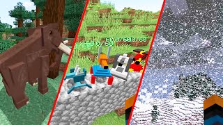 Top 5 Vanilla Mods for Minecraft 120 ForgeFabric [upl. by Thorstein247]