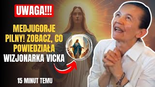 🚨Medjugorje Zobacz co powiedziała jasnowidzka Vicka tylko Bóg może zrobić znak tej wielkości [upl. by Chlo787]