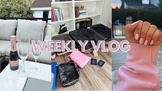 Weekly Vlog  Pack with me pour lEurope Sauté Asiatique amp Officiellement en vacances 🥂🩷 [upl. by Richara]