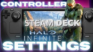 Controller Settings Guide  Halo Infinite Multiplayer on Steam Deck [upl. by Schonfeld]