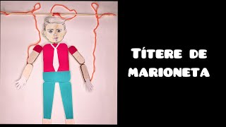 Cómo crear TÍTERES DE MARIONETA Súper fácil [upl. by Nahraf]