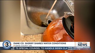 Dane County sheriff shares photo of discolored water at jail amid push for renovation [upl. by Koehler]