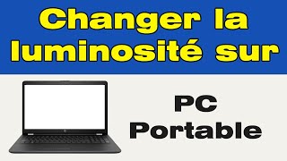 Comment changer la luminosité sur PC 🌞 [upl. by Christalle]