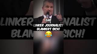 Linker Journalist blamiert sich😂afd shorts [upl. by Senilec]