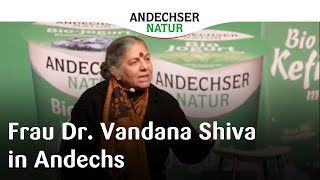 Frau Dr Vandana Shiva in Andechs [upl. by Aicenev870]