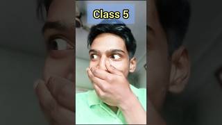 Class 5 vs class 10 😂😂 funny shorts [upl. by Crosley]