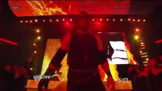 WWE RAW 22712 Kane Returns [upl. by Elison]