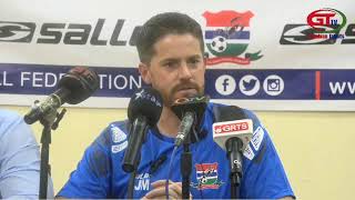 COACH JOHNATHAN MCKINSTRY UNVEILS SQUAD FOR AFCON QUALIFIERS AGAINST COMOROS [upl. by Novar]