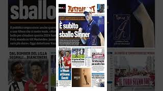 Prime Pagine Quotidiani Sportivi di Oggi  lunedì 11 novembre 2024 video juventus napoli [upl. by Farrison]