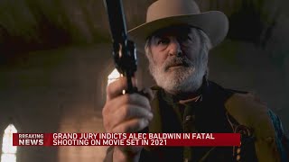 Alec Baldwin indicted in Rust movie set shooting [upl. by Sonstrom496]