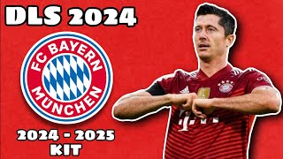 DLS 2024 CUSTOM KIT INPUT  DREAM LEAGUE SOCCER 2024  DLS 2024 FC BAYERN MUNICH KIT 😎 [upl. by Ab]