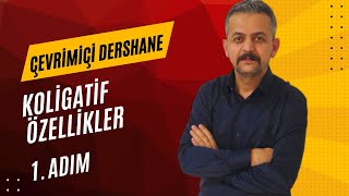 3 Adım Kimya AYT Çözümleri  Koligatif Özellikler 1 Adım [upl. by Nnyroc]