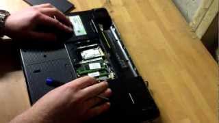 Compaq Presario V5000 disassembly [upl. by Joletta]