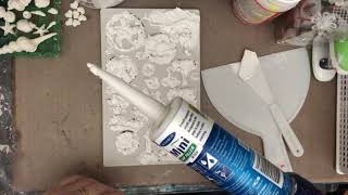 Acrylic Gap Filler  how to use it with your silicone moulds [upl. by Nahtanohj]